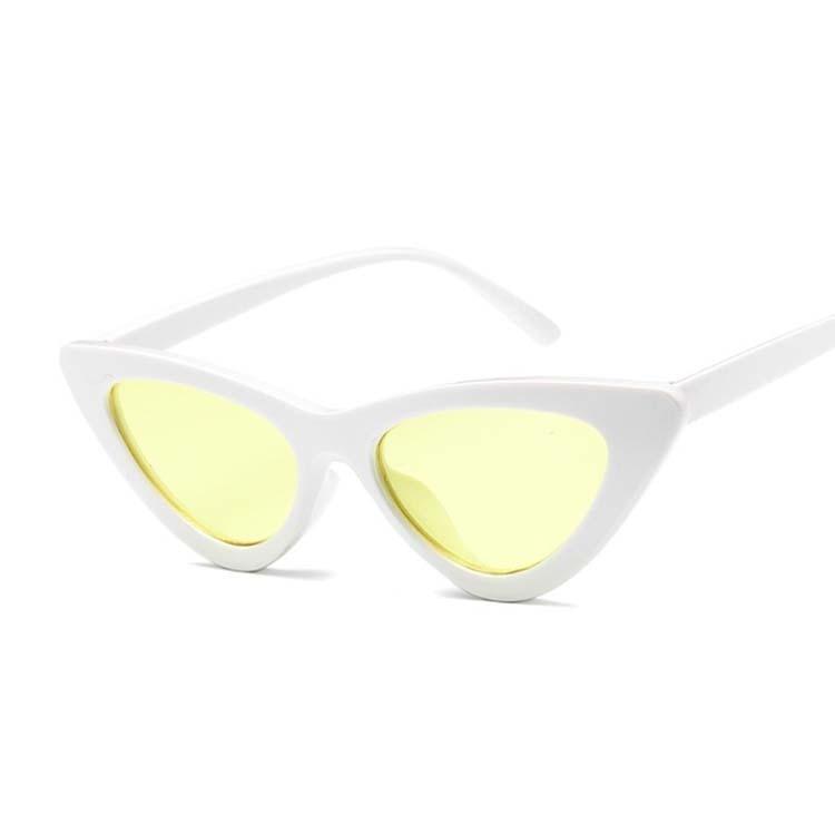 Vintage Cateye Sunglasses For Women In Famous Retro Small Cat Eye Style In NEW Modern Edition with UV400 Protection - SJB-DIAMOND ELITES