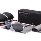 Luxury Men Modern Business Elegant New Sunglasses With High Quality Metal Frame and UV400 Protection - SJB-DIAMOND ELITES