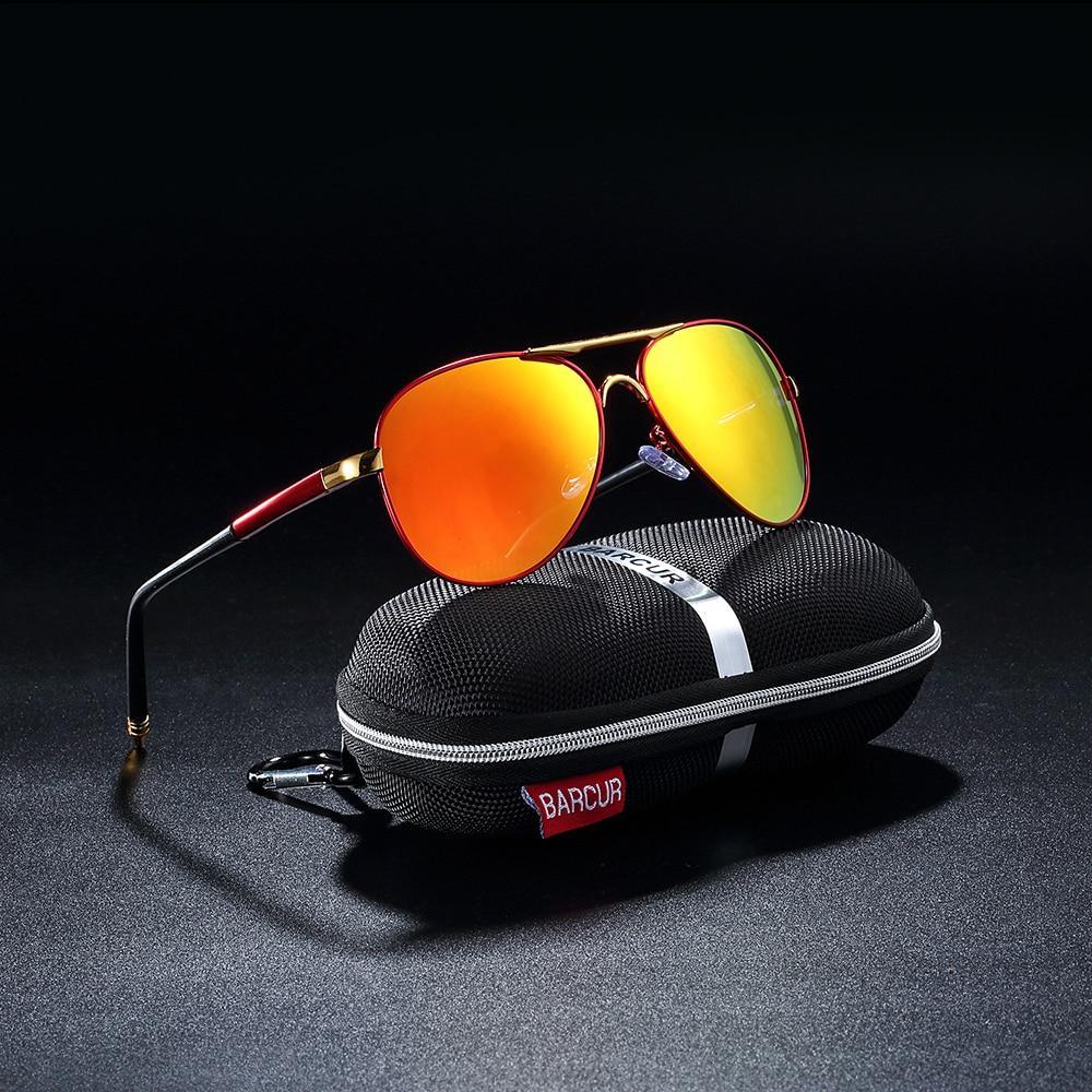 Luxury Pilot  Aviation Polarized High Quality Metal Frame  Sunglasses With UV400 Protection - SJB-DIAMOND ELITES