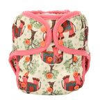 Baby Girl Pink One Size Cloth Diaper Cover Comfortable Nappy With Double Gusset Cartoon Designs Baby Boys Diapers Stevvex
