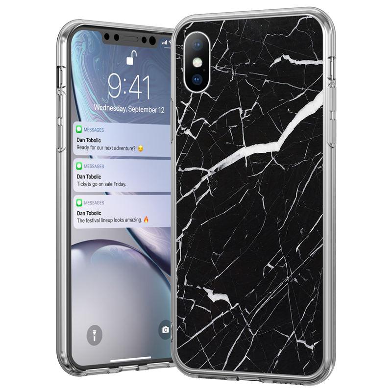 Stylish Marble Stone Texture Phone Case For Iphone 12 Pro 13 Pro Max Unique Solid Color Marble Soft Cover Silicone Mobile Phone Case Stevvex