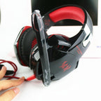 NEW STEVVEX Modern G2000 G9000 Gaming Headsets Big Headphones with Light Mic Stereo Earphones Deep Bass for PC Computer, Laptop and Gaming - SJB-DIAMOND ELITES