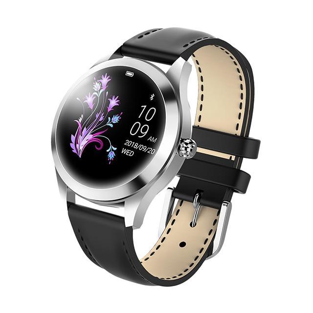 STEVVEX  IP68 Waterproof Luxury Elegant Smart Watch For Women Lovely Bracelet Heart Rate Monitor Sleep Monitoring Smartwatch Connect - SJB-DIAMOND ELITES