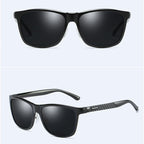 The Luxury Aluminum Sunglasses Polarized Male Sun Glasses Eyewear Accessories For Women and Men With UV400 Protection - SJB-DIAMOND ELITES