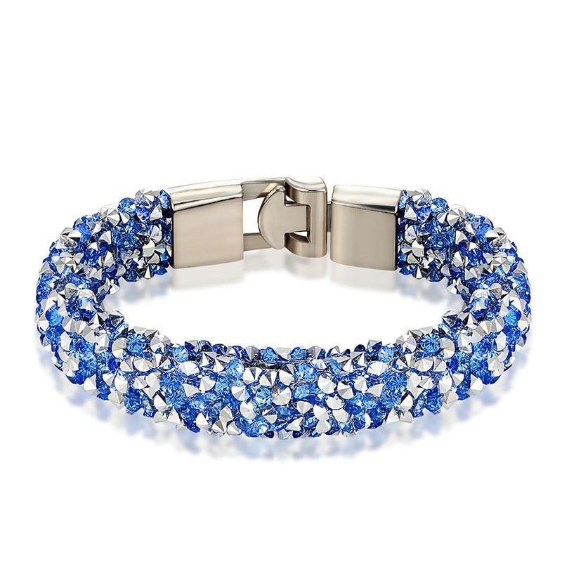 New Modern Fashion Luxury Crystal Shiny Bracelet Amazing Copper Alloy Elegant Bracelet Valentine's Day For Women - SJB-DIAMOND ELITES