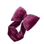 Luxury Retro Modern Kids Girls Baby Toddler Bow Headband Accessories Headwear Big Bowknot For Girls