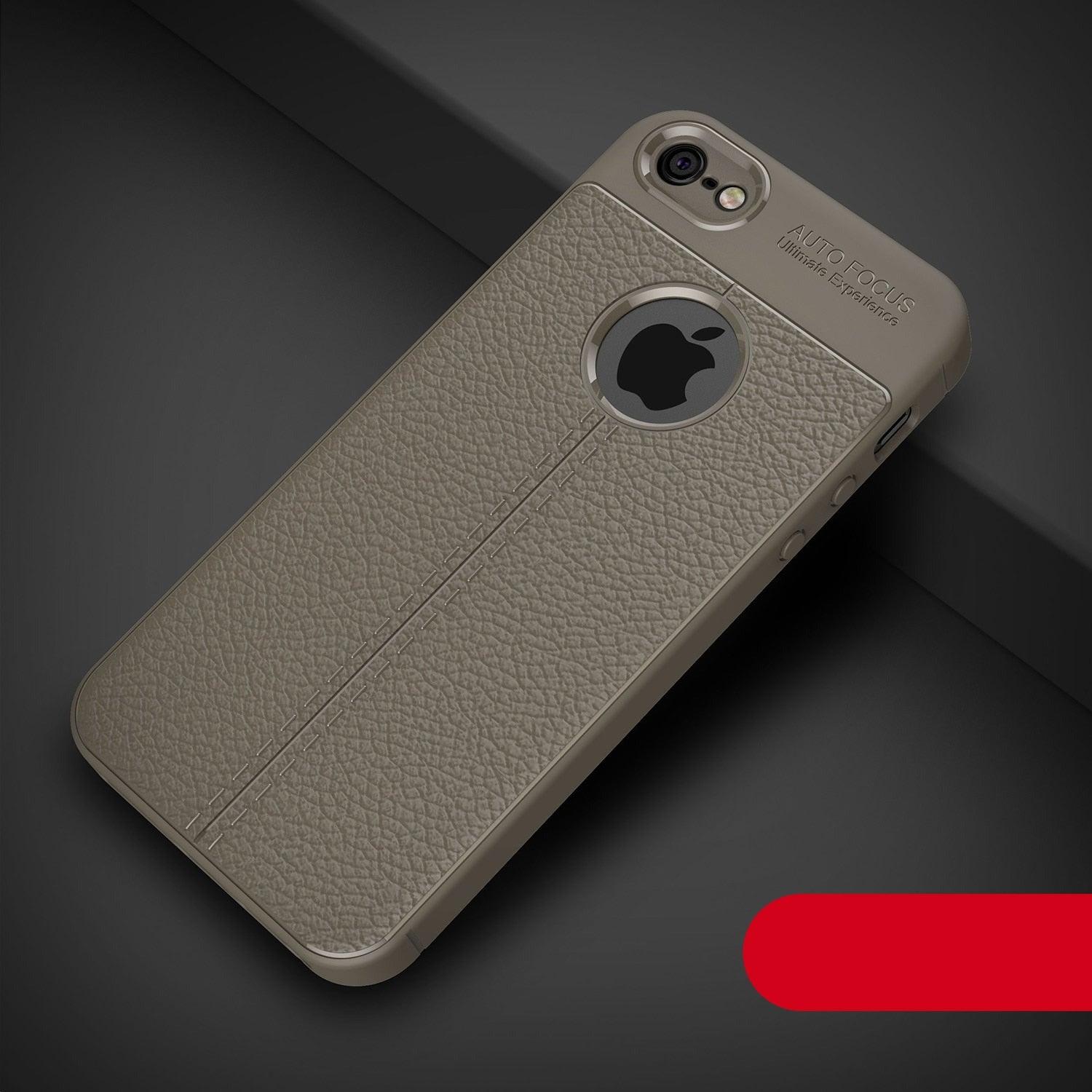 Soft Silicone Leather Flexible Back Cover for iPhone 6 Shockproof Case For iPhone Case Luxury Leather Soft For iPhone 5s Cover Luxury Men Black Business Case For Iphone Stevvex