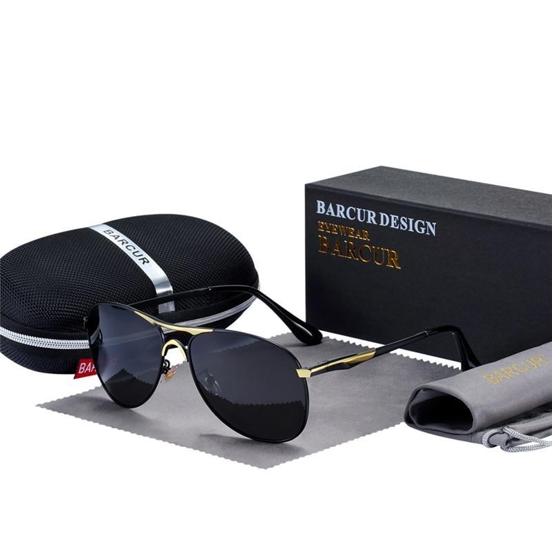 High Quality Modern Elegant Luxury Aviation Pilot Polarized Sunglasses With UV400 Protection - SJB-DIAMOND ELITES