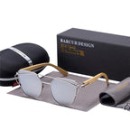 Bamboo High Quality Female Sunglasses Oversized Women Polarized Sunglasses With Natural Bamboo In Elegant and Luxury Cat eye Eyewear Luxury Style - SJB-DIAMOND ELITES