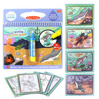 Magic Water Drawing Books Coloring Books Doodle & Magic Pen Painting Drawing Board Children  Painting Toys Birthday Gifts - SJB-DIAMOND ELITES