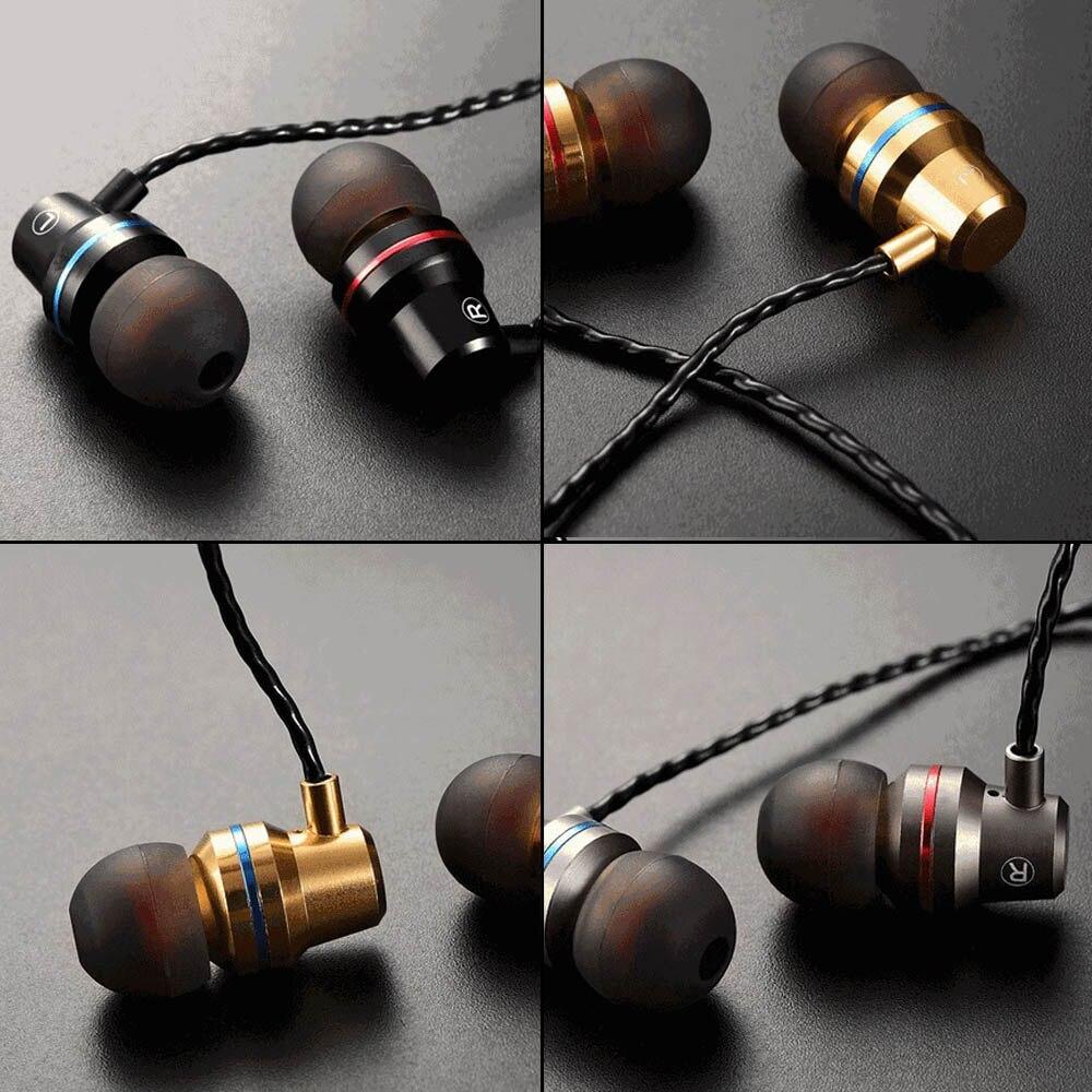 STEVVEX In-Ear Headphones Earphone For Phone Stereo Bass Headset Metal Wired Earphone HiFi Headphones Mic For Cell Phones - SJB-DIAMOND ELITES