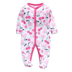Modern Colorful Baby Boys/Girls Blanket Sleepers Newborn Babies Sleepwear Infant Long Sleeve Romper Jumpsuit for Kids