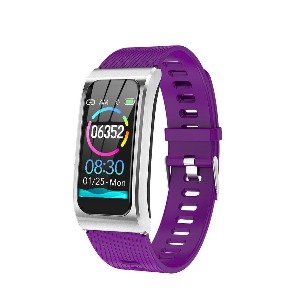 Luxury Elegant Metal And Woman Smart Watch 1.14" IP68 Waterproof With Heart Rate Stopwatch Alarm clock Fitness Tracker Swim Watch for Android IOS Operate sistem - SJB-DIAMOND ELITES