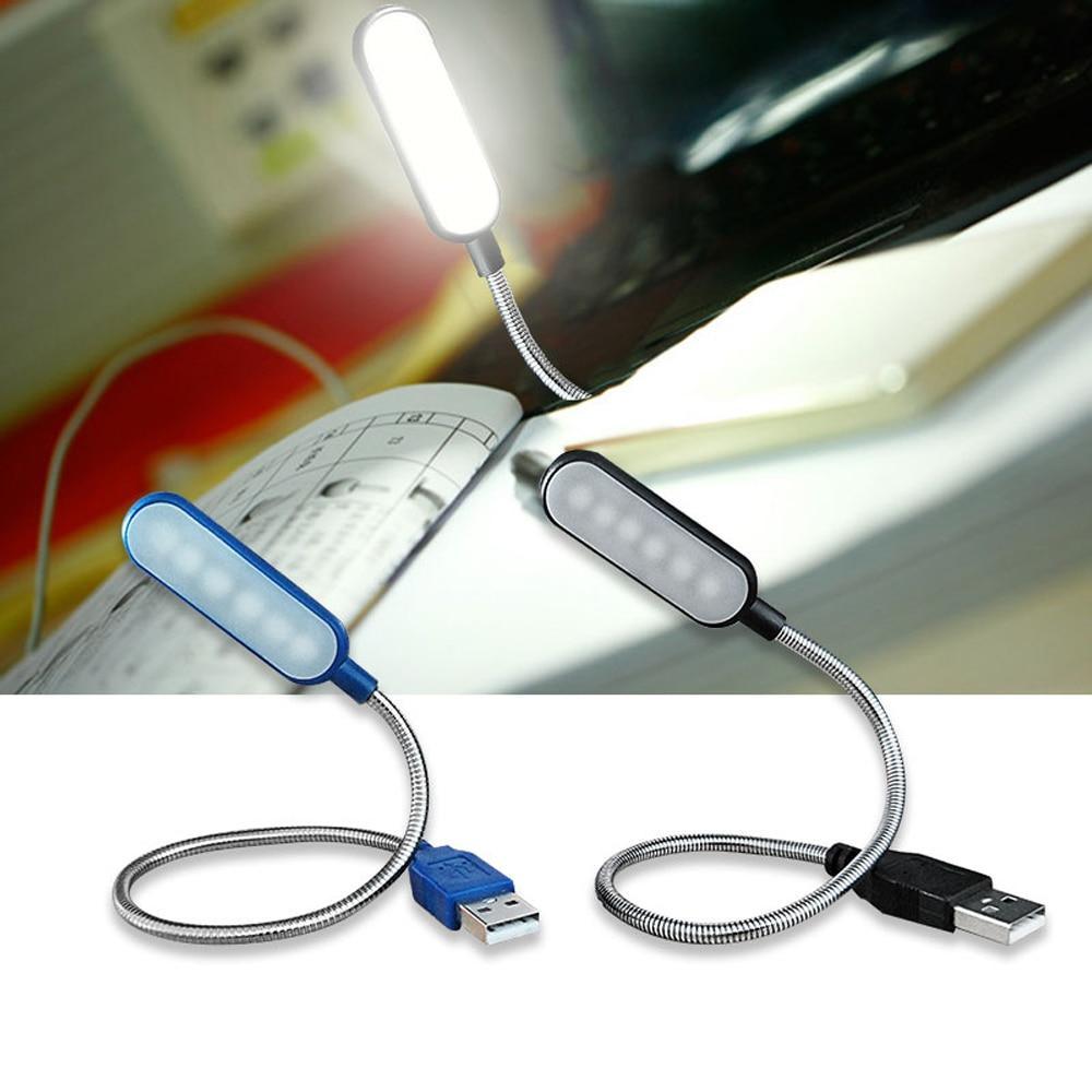 STEVVEX Portable USB LED Mini Flexibile Light For Reading Books USB Lamp for Power Bank Laptop Notebook or  PC Computer - SJB-DIAMOND ELITES