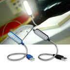 STEVVEX Portable USB LED Mini Flexibile Light For Reading Books USB Lamp for Power Bank Laptop Notebook or  PC Computer - SJB-DIAMOND ELITES