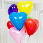 100Pc Red Pink Balloons 10Inch Love Heart Latex Balloons For Wedding Party and Celebration Helium Balloon Valentines Day Birthday Party Inflatable Balloons - SJB-DIAMOND ELITES