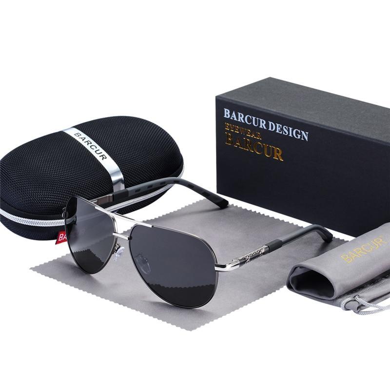 Luxury Elegant Universal Poalrized Fashion Sunglasses Hot Aviation and Pilot Retro Classic Style With Polarized UV400 Protection Driving Sun Glasses Male Oculos de sol - SJB-DIAMOND ELITES