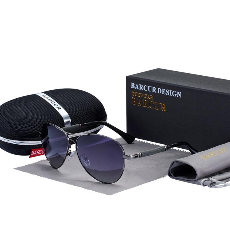 High Quality TR90 Luxury Modern Men Polarized Sunglasses In Aviation Pilot Famous Style with  UV400 Protection and Miror Glasses - SJB-DIAMOND ELITES