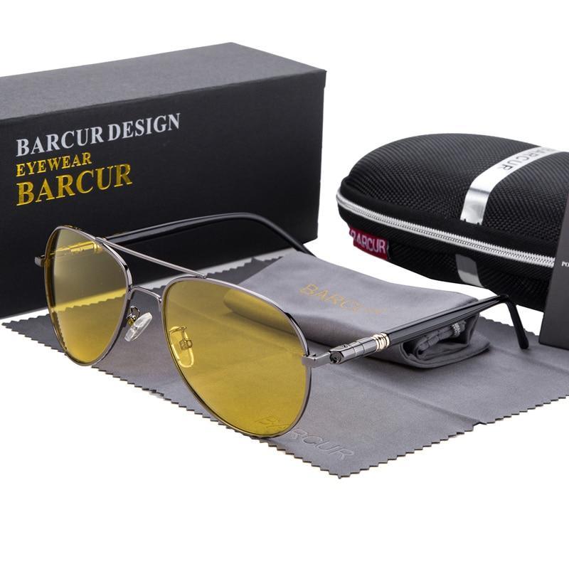 New Night Vision Sunglasses Night Driving Glasses Polarized Anti-glare Goggle For Women and Men With UV400 Protection - SJB-DIAMOND ELITES