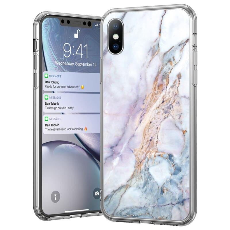 Stylish Marble Stone Texture Phone Case For Iphone 12 Pro 13 Pro Max Unique Solid Color Marble Soft Cover Silicone Mobile Phone Case Stevvex