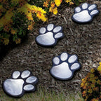 LED Solar Waterproof Cat Dog Animal Paw Shape Lights For Garden Yard Pathway Animal Lover - SJB-DIAMOND ELITES
