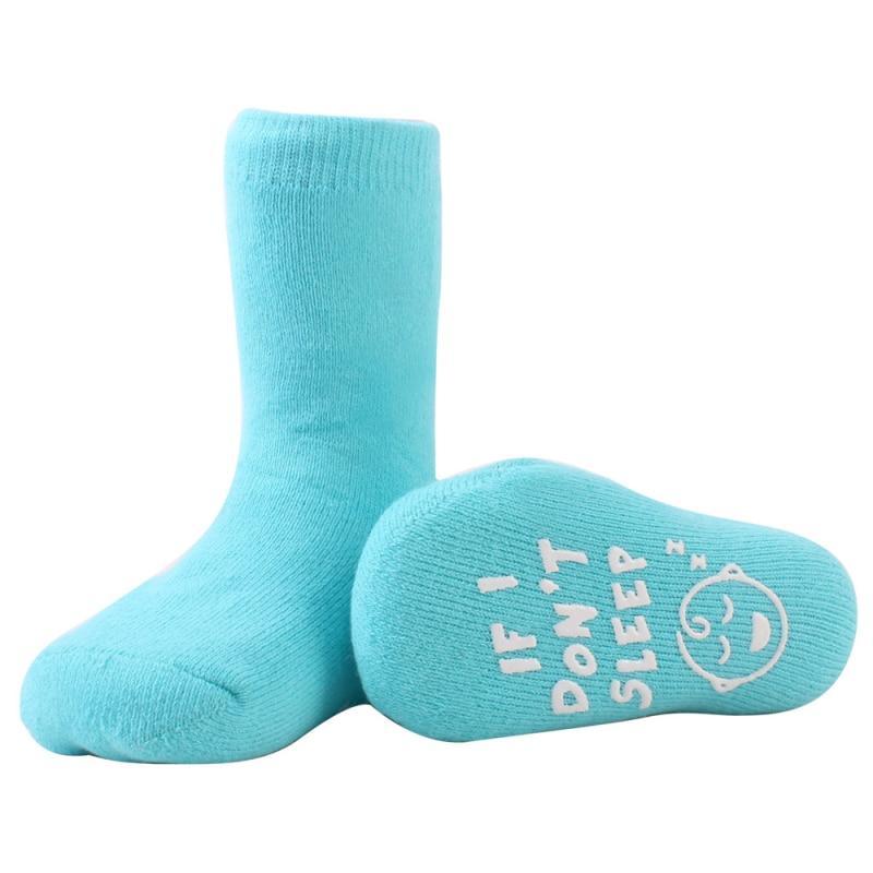 Cute Stylish Infant Baby Socks Combed Cotton Toddler Anti Slip Socks For Baby Boys And Girls Stevvex