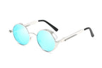 Luxury Popular Retro  Gothic Steampunk Polarized Men and  Women Brand Designer Vintage Round High Quality Metal Frame Sunglasses With UV400 Protection - SJB-DIAMOND ELITES