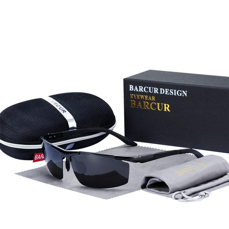 Luxury Elegant Sports Men Polarized Sunglasses Night Driving Glasses For Men With UV400 Protection - SJB-DIAMOND ELITES