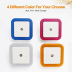 STEVVEX LED Night Light Mini Light Sensor Control  EU US Plug Nightlight Lamp For Children Kids Living Room Bedroom Lighting - SJB-DIAMOND ELITES