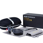 Luxury Elegant Sports Men Polarized Sunglasses Night Driving Glasses For Men With UV400 Protection - SJB-DIAMOND ELITES