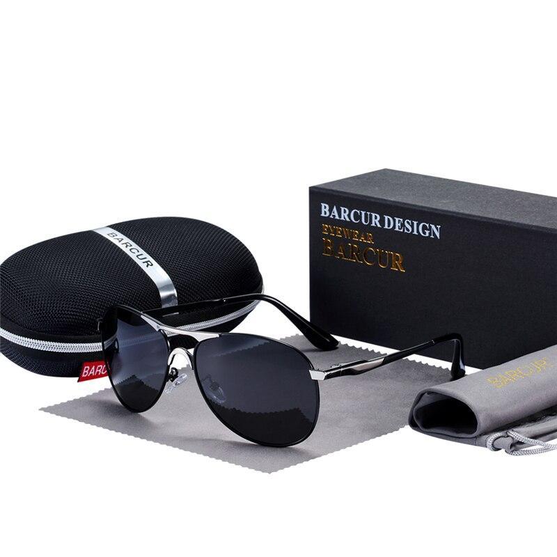 High Quality Modern Elegant Luxury Aviation Pilot Polarized Sunglasses With UV400 Protection - SJB-DIAMOND ELITES