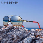 Summer Luxury  Aluminum Magnesium Men's  Retro Aviation Popular Sunglasses Polarized Men Mirror Glasses oculos  Eyewear Accessories For Men - SJB-DIAMOND ELITES