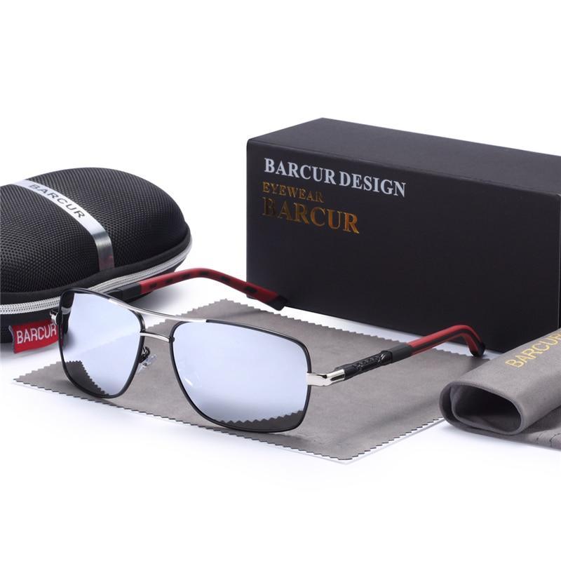 Luxury Men Modern Business Elegant New Sunglasses With High Quality Metal Frame and UV400 Protection - SJB-DIAMOND ELITES