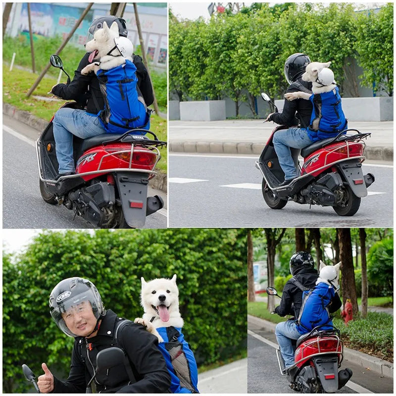 Hiking Pet Dog Carrier Travel Backpack Outdoor Ventilation Outdoor Sport Mesh - SJB-DIAMOND ELITES