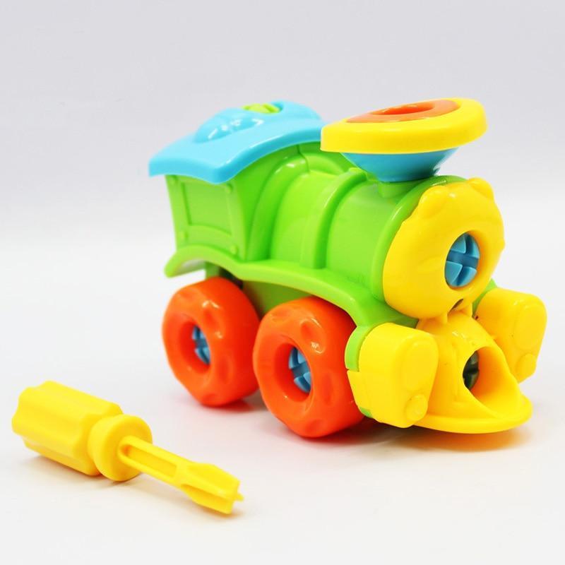 Early Learning Education Screw Nut Group Installed Plastic 3d Puzzle Disassembly Motorcycle Kids Toys for Children Jigsaw - SJB-DIAMOND ELITES