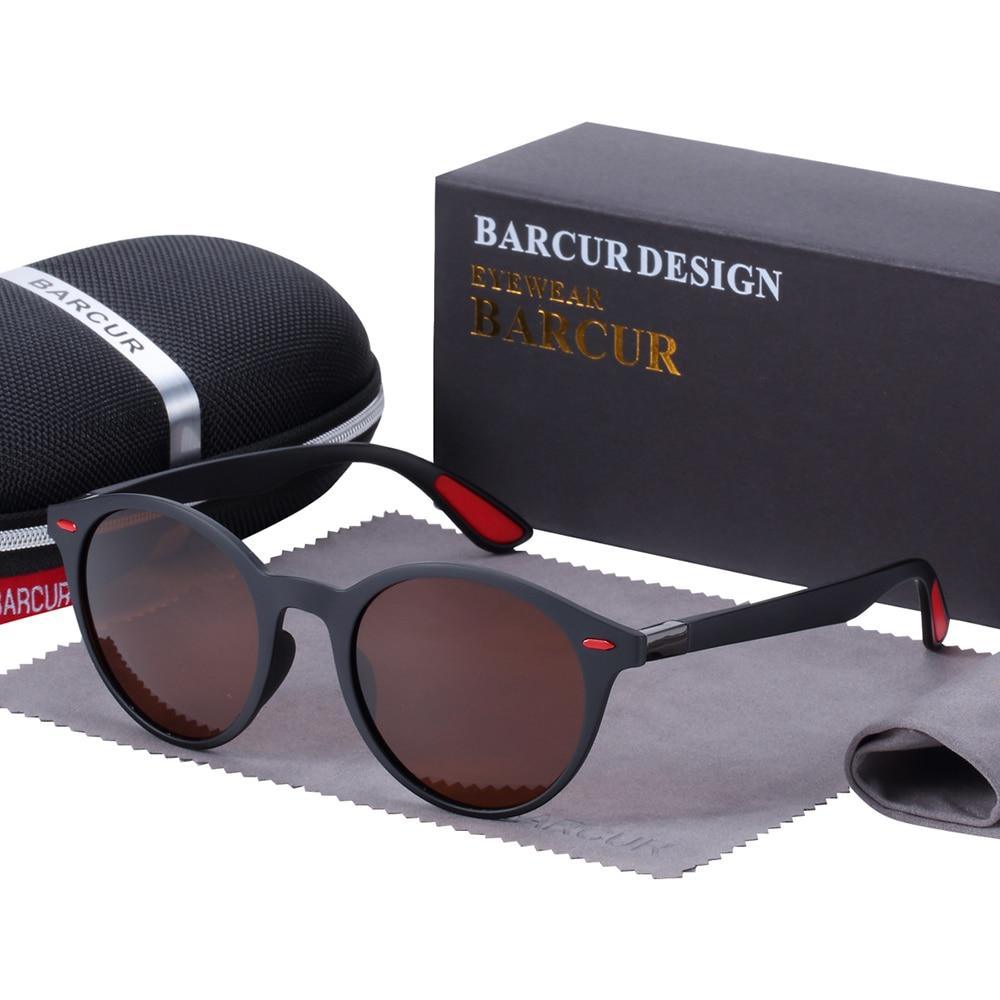 New Luxury Elegent Round Sunglasses Polarized Vintage Goggle For Women and Male With UV400 Protection - SJB-DIAMOND ELITES