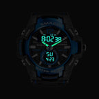 New Modern Luxury Sport Watch For Men Fashion Casual Alarm Clock 50M Waterproof In Military Chrono Dual Display Style Wristwatches Relogio Masculino - SJB-DIAMOND ELITES