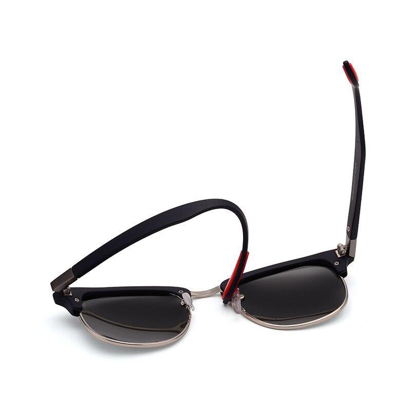 Popular Retro New Polarized Men's Sunglasses UV400 Square Half Metal Frame  Ladies Sunglasses Brand Design Glasses Driving Sunglasses - SJB-DIAMOND ELITES