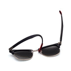 Popular Retro New Polarized Men's Sunglasses UV400 Square Half Metal Frame  Ladies Sunglasses Brand Design Glasses Driving Sunglasses - SJB-DIAMOND ELITES