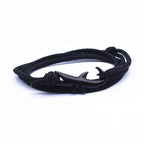 Nylon Rope Chain Luxury  Bracelets For Women And Men Ocean Shark Charm Bracelet Popular Jewelry Anchor Bracelet Style - SJB-DIAMOND ELITES