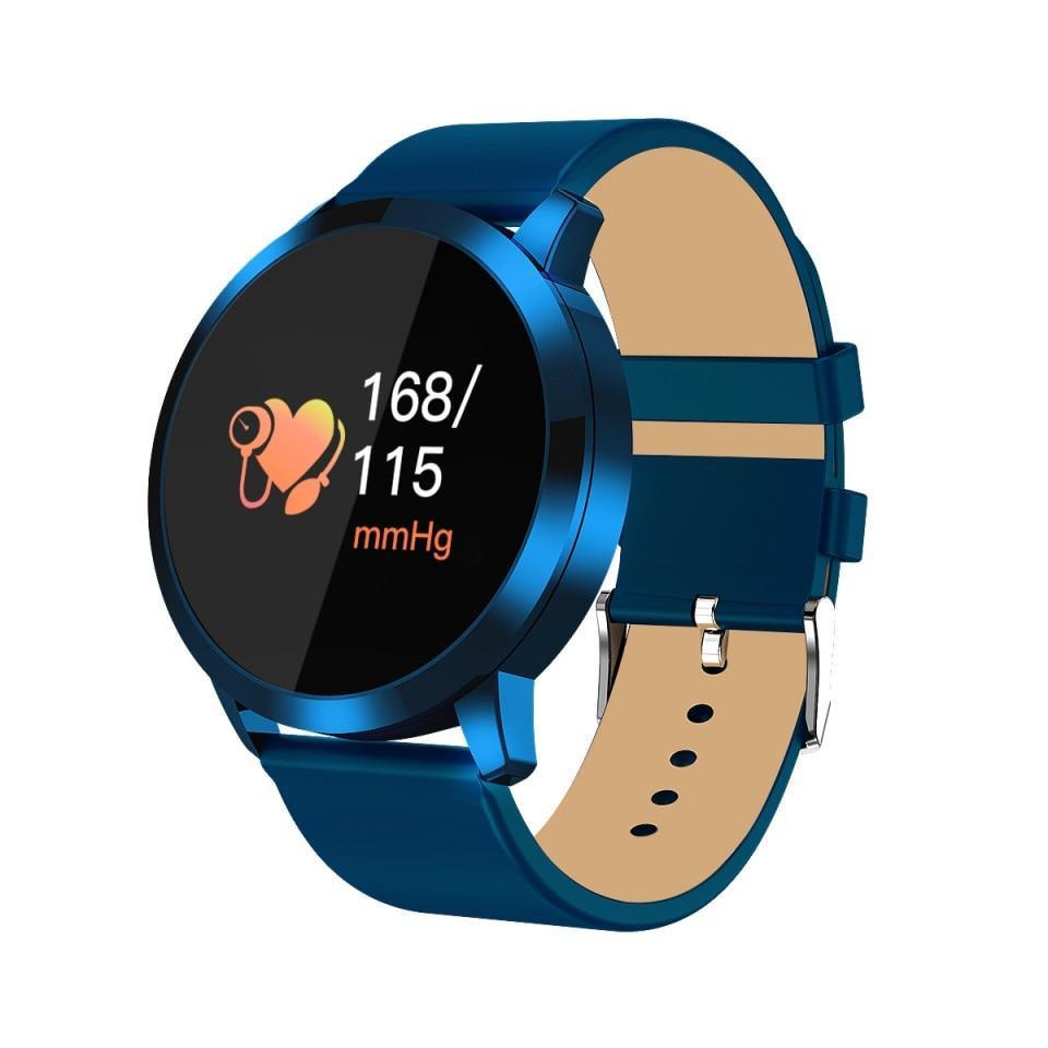 New Q8 LED Bluetooth Smart Watch With Stainless Steel Waterproof Breacelet Wearable Device Smartwatch Style for Men and Women With Fitness Tracker - SJB-DIAMOND ELITES
