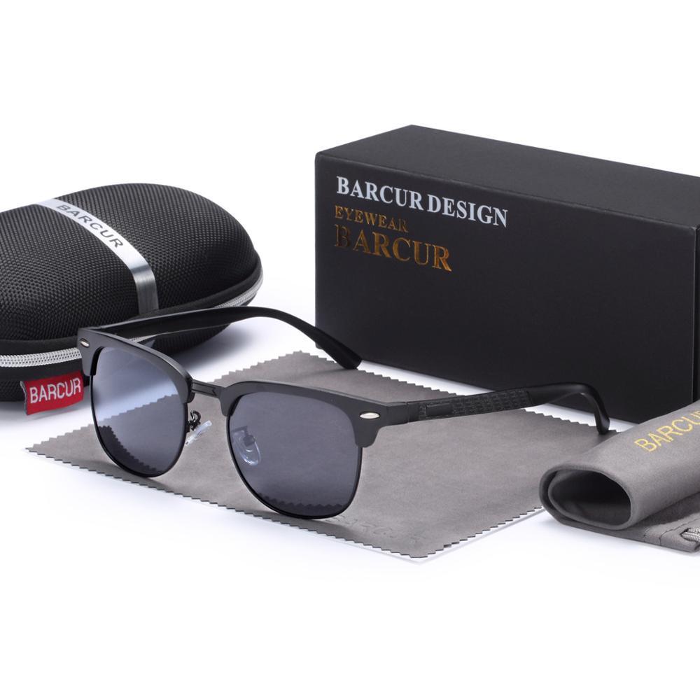 The Luxury Sunglasses Aluminium Polarized Male Eyeglasses Classic Punk  For Men and Boys With UV400 Protection - SJB-DIAMOND ELITES