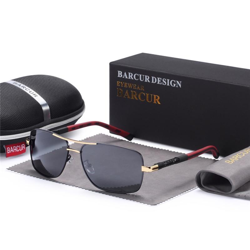 Luxury Men Modern Business Elegant New Sunglasses With High Quality Metal Frame and UV400 Protection - SJB-DIAMOND ELITES