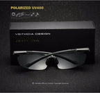 VEITHDIA Brand Designer Men's Sunglasses Aluminum Magnesium Polarized UV400 Sun Glasses Cycling Sports Male Outdoor Eyewear 6592