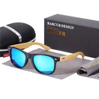 Natural Handmade Polarized Bamboo Classic Sunglasses for Men and Woman  Wooden Sunglasses Oculos de sol masculino With UV400 Protection for eye - SJB-DIAMOND ELITES