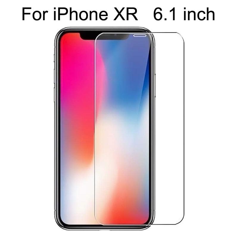 10 Pieces Tempered Glass For iPhone 11 Pro Max 6 6s 7 8 Plus 5 5s SE 2020 Screen Protector Film For iPhone 12 Pro X XS Max XR 4s Shatterproof Tempered Glass for iPhone Stevvex