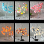 STEVVEX Rose Shaped Table Lamp Flower Rose Tree Decorative Light for Living Room Bedroom Kids Room/Decor Light - SJB-DIAMOND ELITES