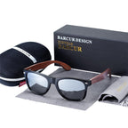 High Quality Bamboo Handmade Walnut Sunglasses For Men and Women with  Anti-Reflect Mirror Sunglasses With  UV400 Protection - SJB-DIAMOND ELITES