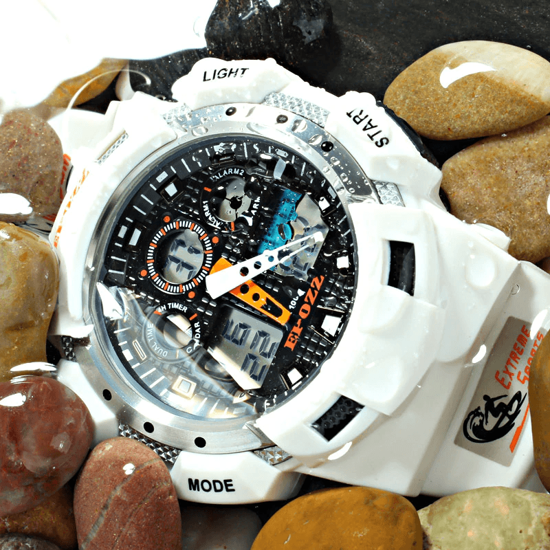 STEVVEX Fashion Luxury G Style Military Men's Sports Digital Watch Male Analog Wristwatch Diver For Men's and Boys - SJB-DIAMOND ELITES