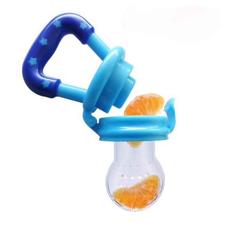 Silicone Baby Pacifier Nipple Soother For Toddler Fruits Feeding Soft Chewable Babies Pacifier Stevvex